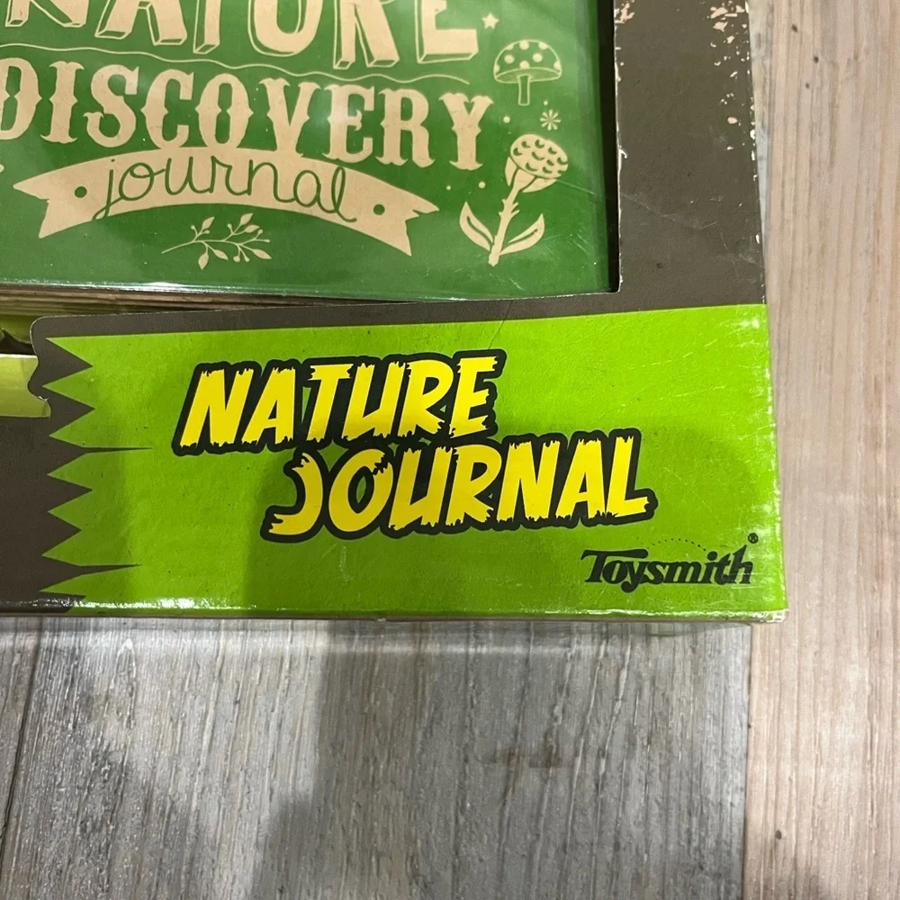 Toy Smith Nature Journal Science Kit Outdoor Discovery Journal Bag Gifts